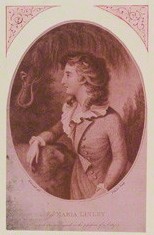 Anon : Elegy on the death of Miss Maria Linley : illustration